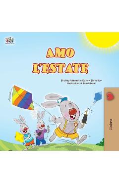 I Love Summer (Italian Children's Book) - Shelley Admont