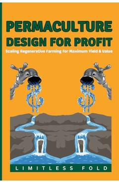 Coperta cărții 'Permaculture Design for Profit: Scaling Regenerative Farming for Maximum Yield & Value - Limitless Fold'