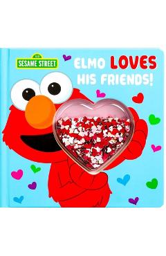 Coperta cărții 'Sesame Street: Elmo Loves His Friends! - Marilynn James'