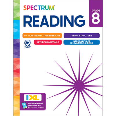 Spectrum Reading Workbook, Grade 8 -