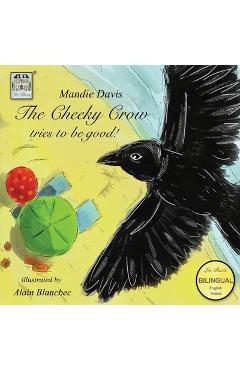 Coperta cărții '!الغراب المشاكس يحاول تغي - Mandie Davis'