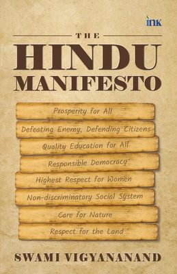 Coperta cărții 'The Hindu Manifesto - Swami Vigyananand'