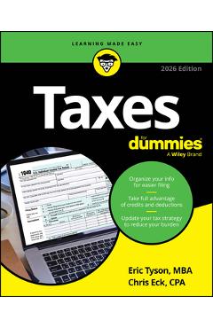 Poza produsului Taxes for Dummies, 2026 Edition - Eric Tyson