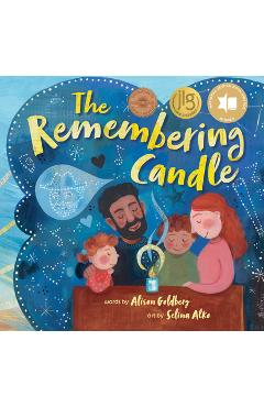 Coperta cărții 'The Remembering Candle - Alison Goldberg'