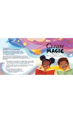 Coperta cărții 'Create Magic: A Book for Kids Who Love to Write or Draw - Krystaelynne Sanders Diggs'