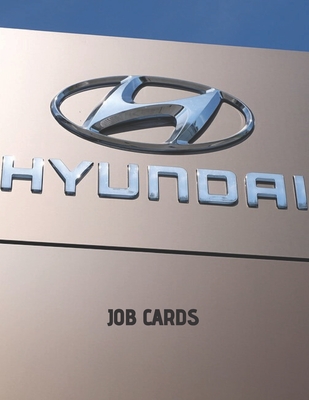 Jobcards: Hyundai Style Jobcards for Mechanics - Shields Books