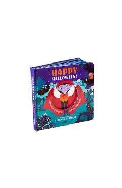 Coperta cărții 'Happy Halloween!: Observa Estas Escalofriantes Criaturas Transformarse / Watch These Chilling Creatures Transform -'