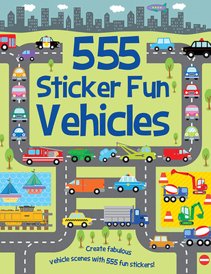 555 Sticker Fun - Vehicles - Susan Mayes