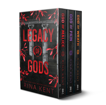 Legacy of Gods Series Boxed Set, Books 1-3: God of Malice, God of Pain, and God of Wrath - Rina Kent