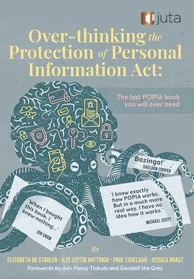 Coperta cărții 'Over-thinking the Protection of Personal Information Act - Elizabeth De Stadler'