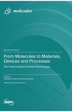 Coperta cărții 'From Molecules to Materials, Devices and Processes: The Chemical Basis of Novel Technologies - Giuseppina Raffaini'