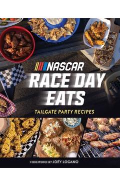 Coperta cărții 'Nascar: Race Day Eats: Tailgate Party Recipes - Mike Lang'