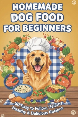 Coperta cărții 'Homemade Dog Food for Beginners: 60 Easy and Healthy Dishes - Merry Marquez'