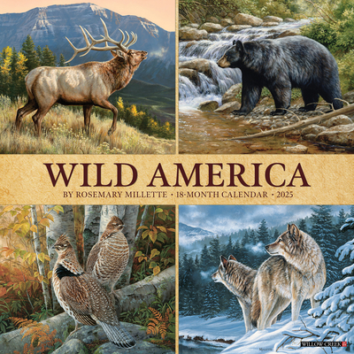 Wild America 2026 12 X 12 Wall Calendar - 