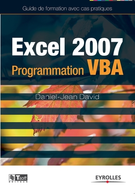 Coperta cărții 'Excel 2007: Programmation VBA - Daniel-jean David'