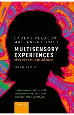 Coperta cărții 'Multisensory Experiences: Where the Senses Meet Technology - Carlos Velasco'