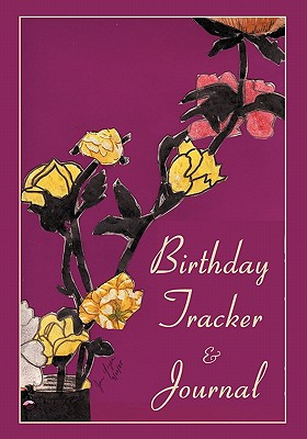 Coperta cărții 'Birthday Tracker & Journal - Jan Yager'