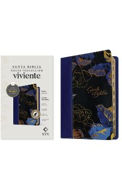 Biblia Manual Ntv, Letra Grande Con Filament (Sentipiel, Azul Oscuro, Índice, Letra Roja) -