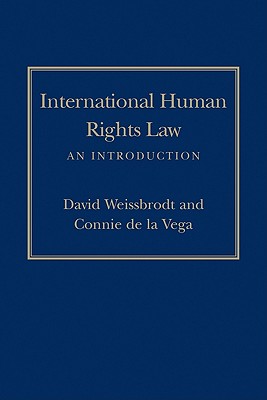 Coperta cărții 'International Human Rights Law: An Introduction - David Weissbrodt'