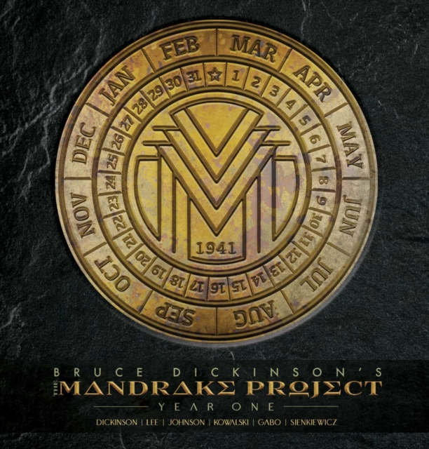 Coperta cărții 'The Mandrake Project: Year One - Bruce Dickinson'