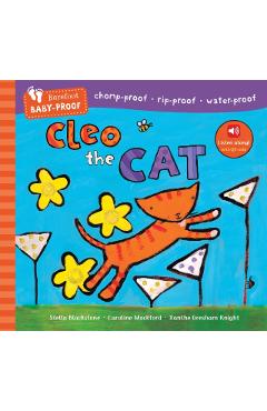 Coperta cărții 'Barefoot Baby-Proof: Cleo the Cat - Stella Blackstone'