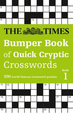 Coperta cărții 'Times Bumper Book of Quick Cryptic Crosswords book 1 -'