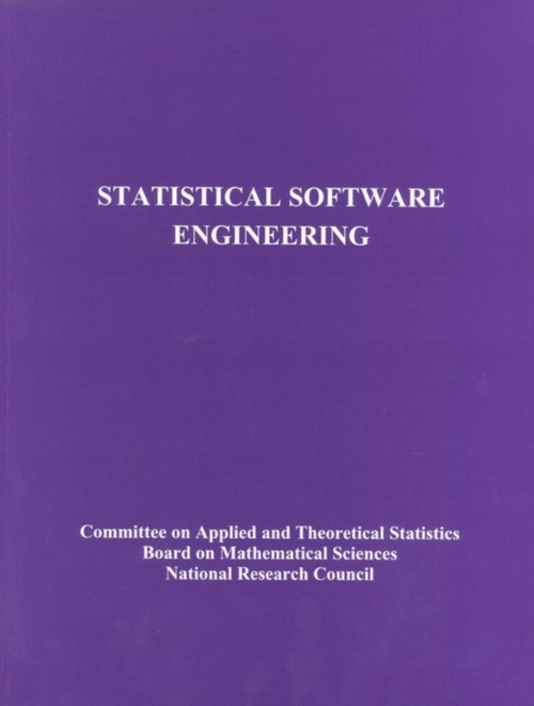 Coperta cărții 'Statistical Software Engineering - Mathematics National Research Council|division On Engineering And Physical'