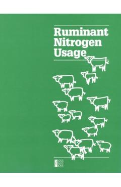 Coperta cărții 'Ruminant Nitrogen Usage -'