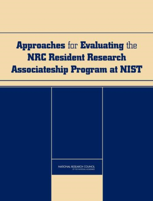 Approaches for Evaluating the NRC Resident Research Associateship Program at NIST - 