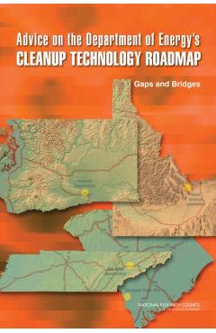 Coperta cărții 'Advice on the Department of Energy's Cleanup Technology Roadmap -'