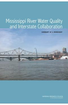Coperta cărții 'Mississippi River Water Quality and Interstate Collaboration -'
