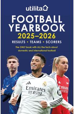 Coperta cărții 'Utilita Football Yearbook 2025-2026 -'