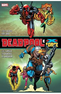 Coperta cărții 'Deadpool & X-Force Omnibus (New Printing) - Fabian|waid Nicieza'