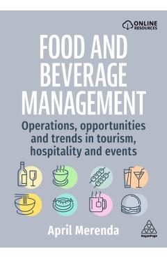 Coperta cărții 'Food and Beverage Management - April Merenda'