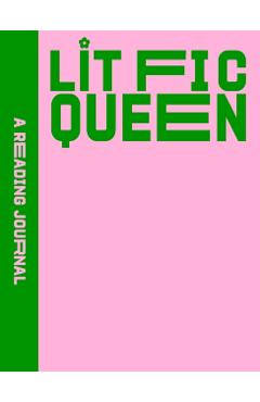 Coperta cărții 'Reading Journal: Lit Fic Queen - Sweet Hearts Press'