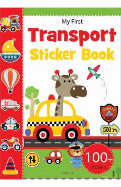 Coperta cărții 'My First Transport Sticker Book -'