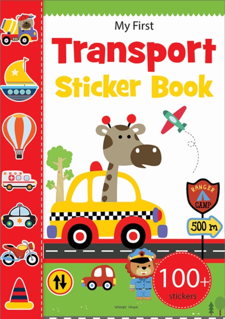 Coperta cărții 'My First Transport Sticker Book -'