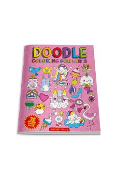 Coperta cărții 'Doodle Coloring For Kids -'