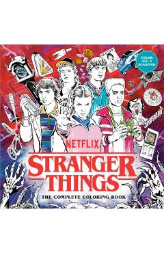 Poza produsului Stranger Things: The Complete Coloring Book (Color All Five Seasons!) - 