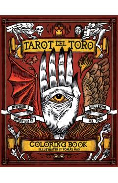 Coperta cărții 'Tarot del Toro Coloring Book -'