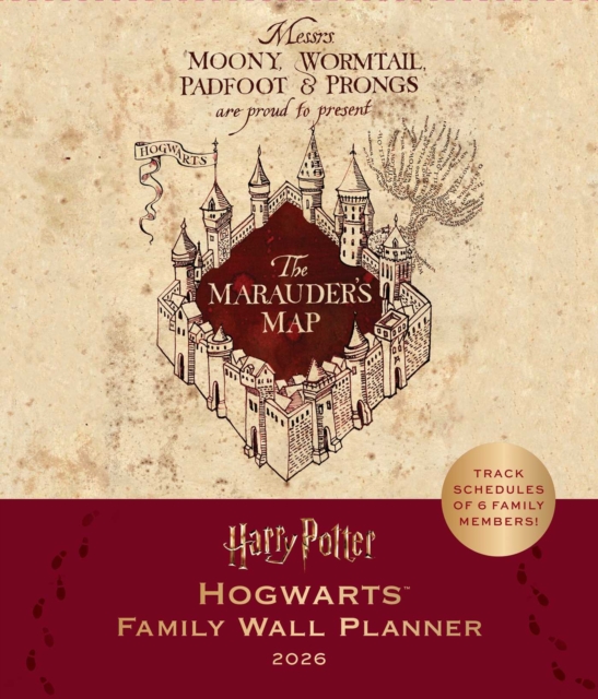 2026 Harry Potter: Hogwarts Family Wall Planner - 