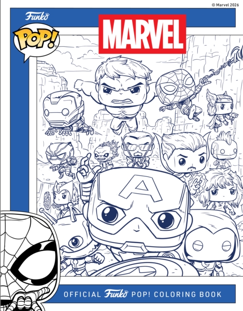 Marvel: The Official Avengers Funko POP! Coloring Book - 