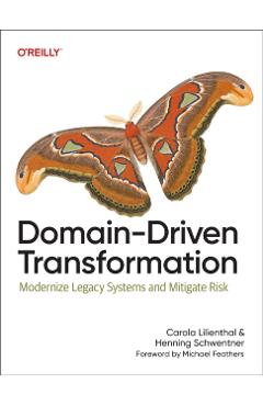 Coperta cărții 'Domain-Driven Transformation - Henning|lilienthal Schwentner'