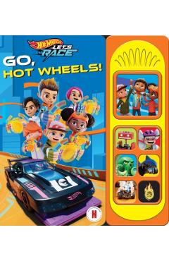 Coperta cărții 'Hot Wheels Let's Race: Go, Hot Wheels! Sound Book -'