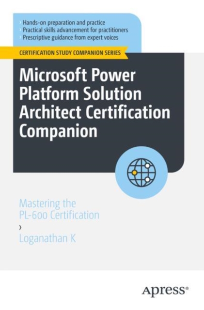 Coperta cărții 'Microsoft Power Platform Solution Architect Certification Companion - Loganathan K'
