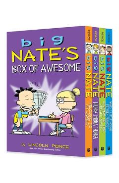 Coperta cărții 'Big Nate's Box of Awesome - Lincoln Peirce'