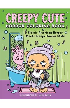 Poza produsului Creepy Cute Horror Coloring Book - 