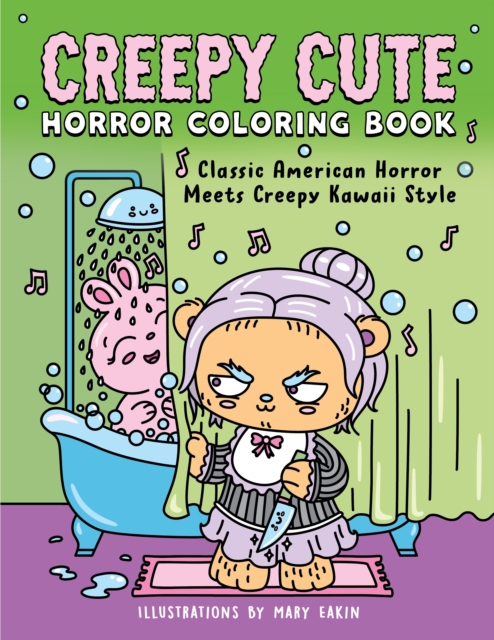 Creepy Cute Horror Coloring Book -