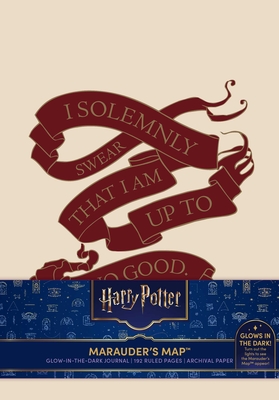 Harry Potter: Marauder's Map Glow in the Dark Journal -
