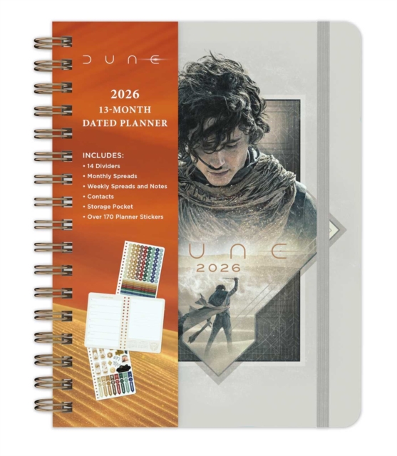 2026 Dune 13-Month Weekly Planner - 